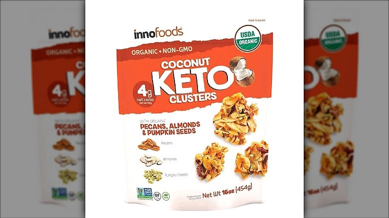 bag of innofoods Coconut Keto Clusters