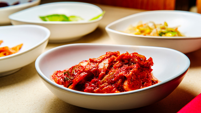 kimchi and other banchan