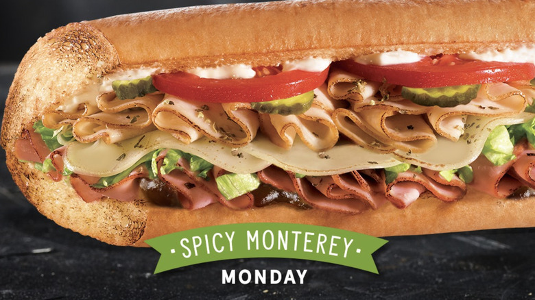 Quiznos Spicy Monterey ad