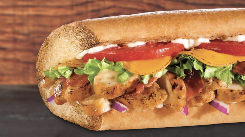 Quiznos Mesquite Chicken sub