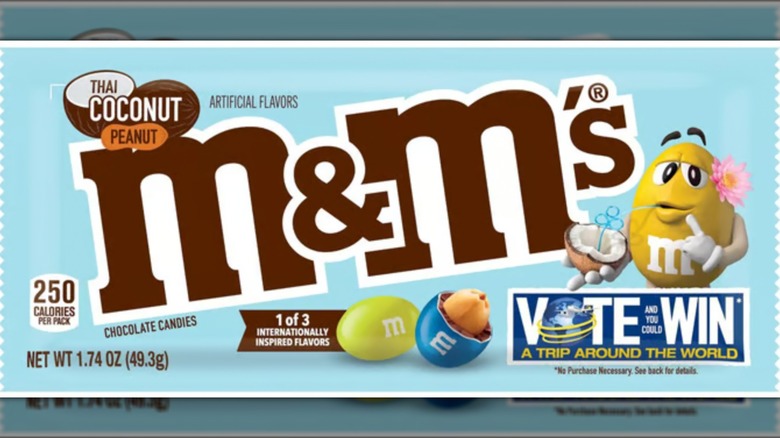 Thai coconut peanut M&M's