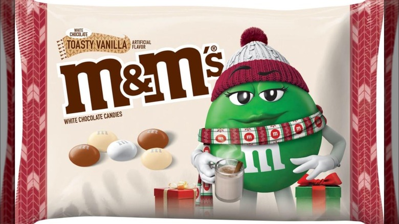 toasty vanilla & white chocolate M&M's