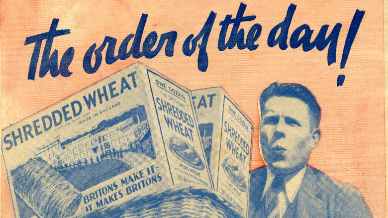 1935 British Shredded Wheat ad