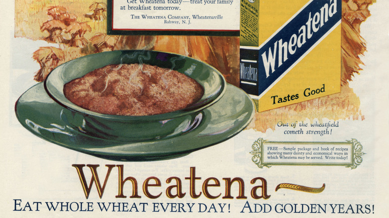1925 Wheatena cereal advertisement