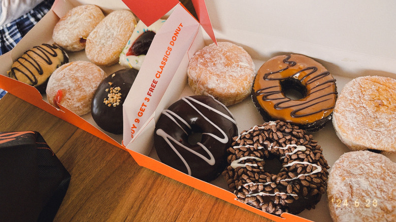 different dunkin' donuts flavors