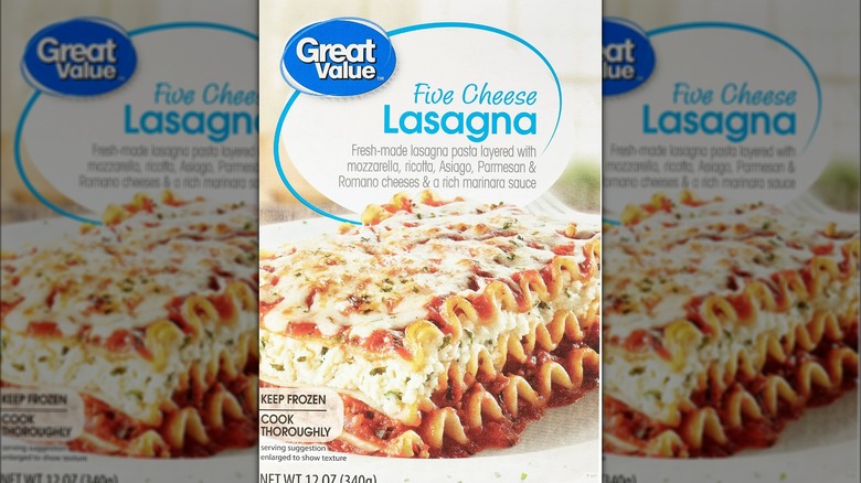 Walmart Great Value Five Cheese Lasagna