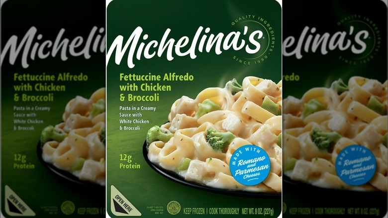 Michelina's Fettuccine Alfredo with Chicken & Broccoli