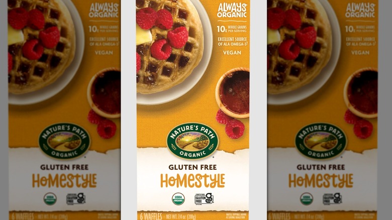 Nature's Path Homestyle Gluten Free Waffles