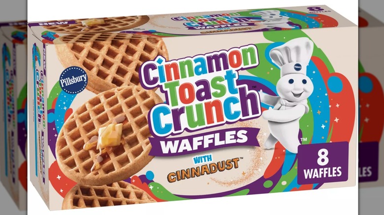 Pillsbury Frozen Cinnamon Toast Crunch Waffles