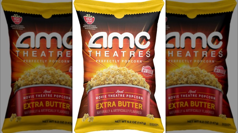 AMC Theatres extra butter popcorn