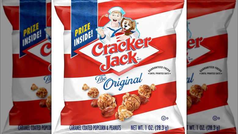 Cracker Jack popcorn and peanuts