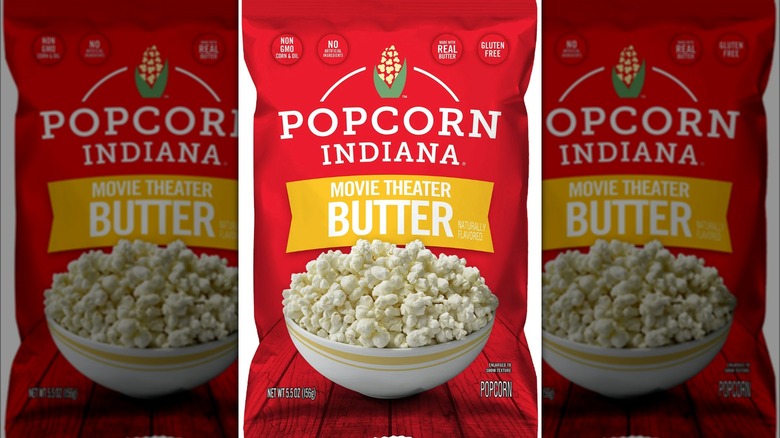 Popcorn Indiana movie theater butter popcorn