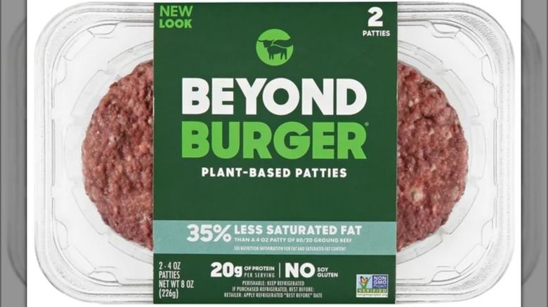 Beyond Burger Plant-Based patties package