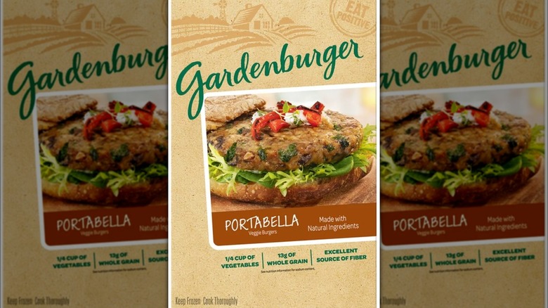 Gardenburger portabella veggie burger