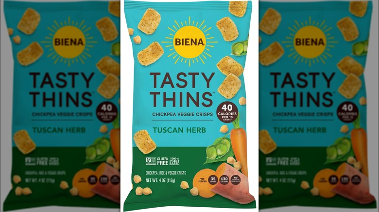 biena tasty thins tuscan herb flavor