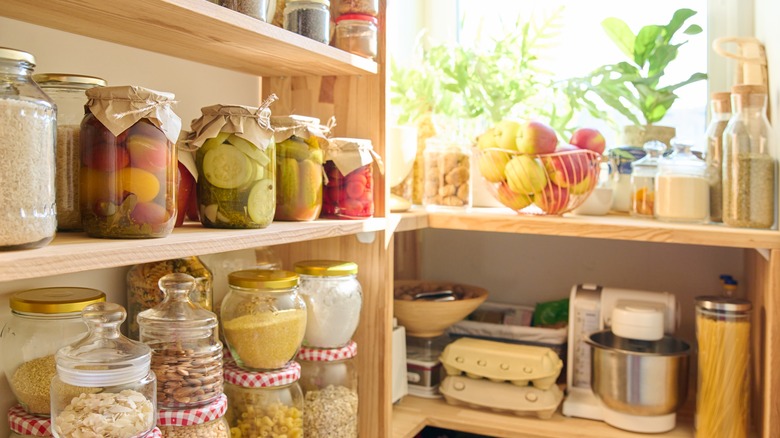 fermented foods in kitchen