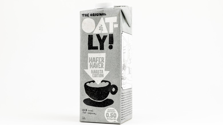 Oatly barista edition oat milk