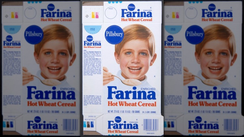 Box of Pillsbury Enriched Farina Hot Wheat Cereal