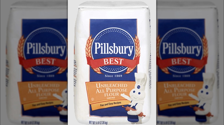 Bag of Pillsbury Unbleached All-Purpose Flour