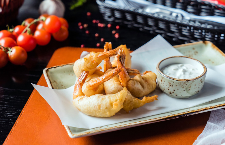 Bass Ale Beer-Battered Shrimp