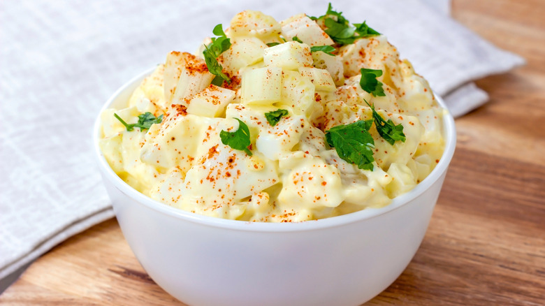 Bowl of potato salad