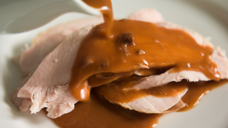 Turkey with giblet gravy