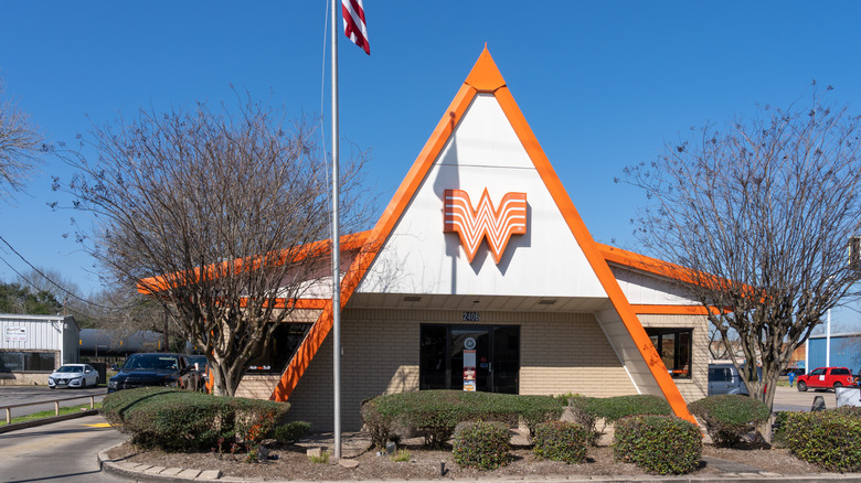 A Whataburger restaurant building