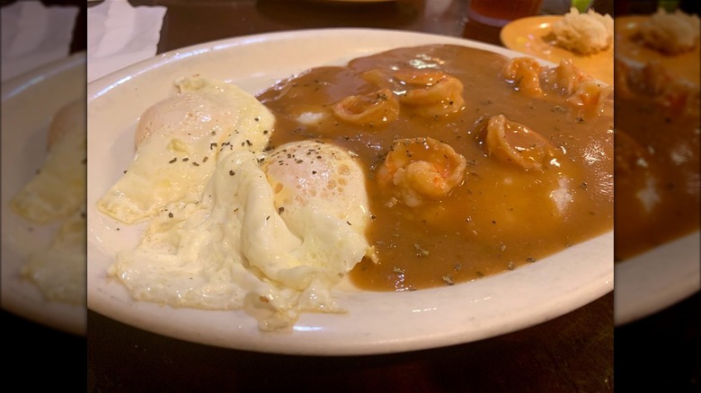 Shrimps and gravy at NaRobia's