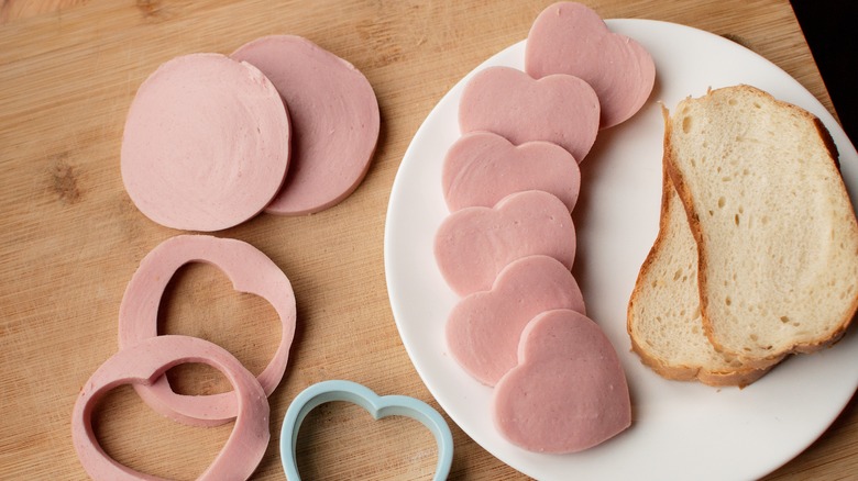 cookie cutter sausage hearts