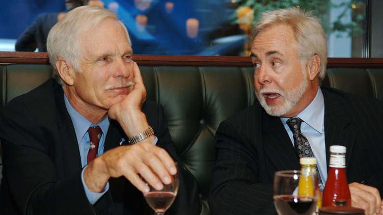 Ted Turner and George McKerrow Jr.