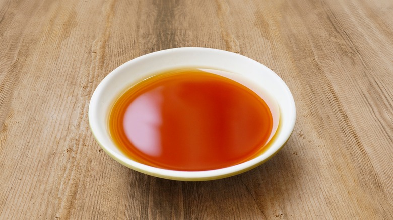 bowl of fish sauce