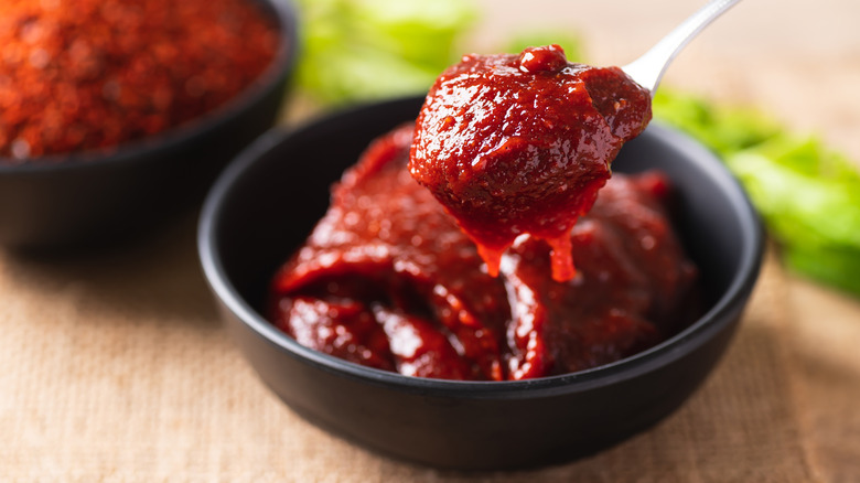 bowl of gochujang