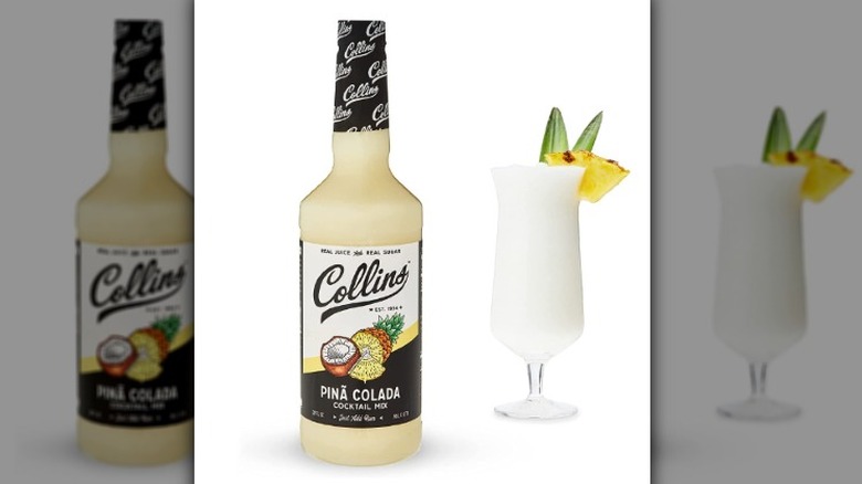 Collins Piña Colada Mix Bottle