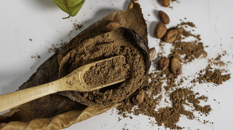 Raw cacao and cacao beans