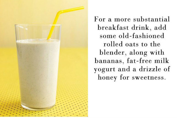 Banana Oat Smoothie 