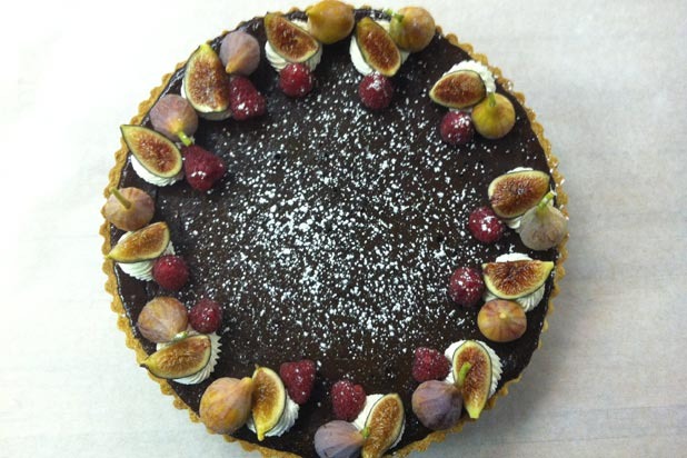 3. Classic Dark Chocolate Tart