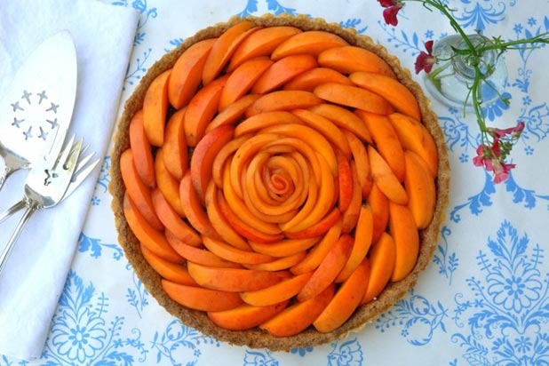 6. Apricot-Almond Tart