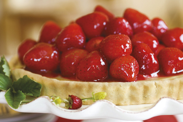 9. Fresh Strawberry and Ricotta Tart