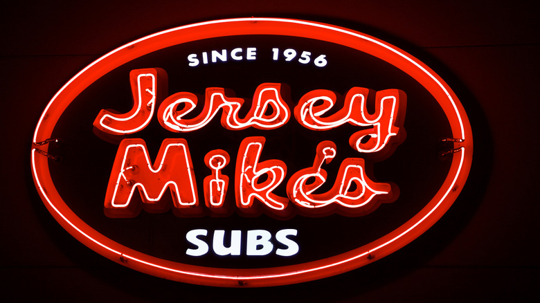 Jersey Mike's sign