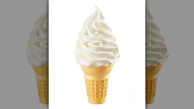 sonic vanilla cone