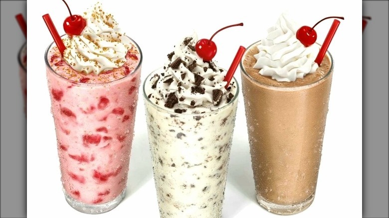 three Sonic master shakes