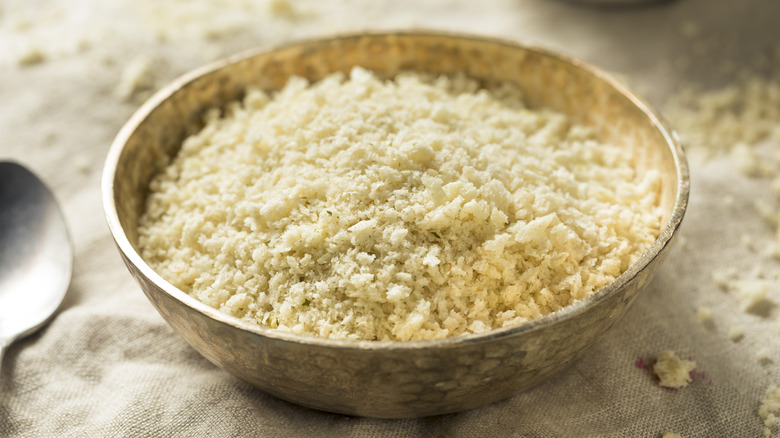 panko breadcrumbs in a bowl