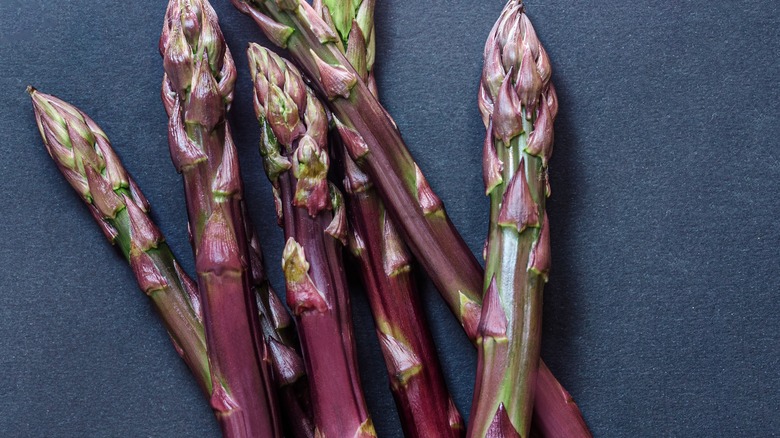 purple asparagus