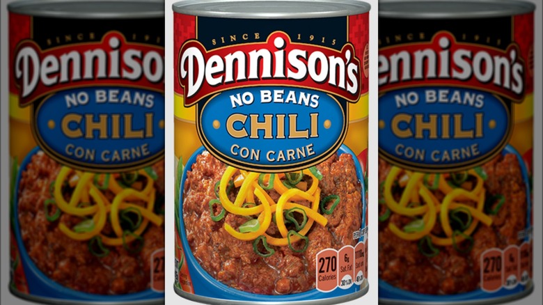 Dennison's original chili with no beans