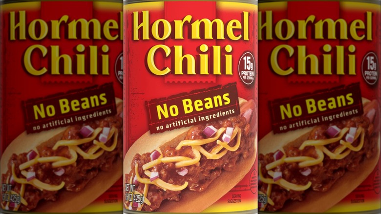 Hormel chili no beans