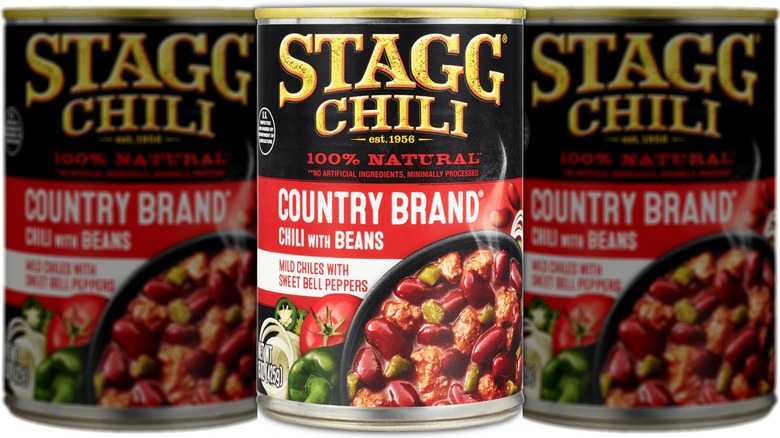 Stagg Country Brand chili with beans