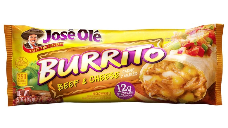 José Olé beef burrito