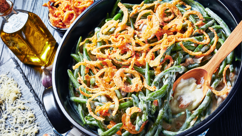 homemade green bean casserole