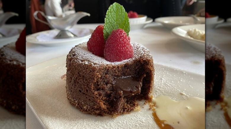 Morton's Legendary Hot Chocolate Cake