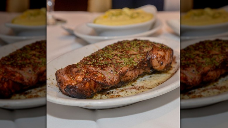 Ruth's Chris New York strip